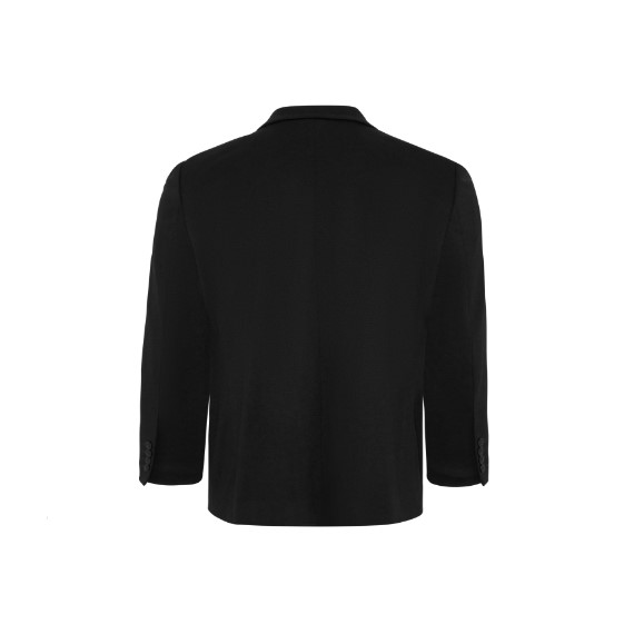Black Boys Plus Size Sturdy Fit Ultimate Comfort Stretch Suit Jacket <br/> 36" – 44" Chest - Image 2
