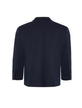 Navy Blue Boys Plus Size Sturdy Fit Ultimate Comfort Stretch Suit Jacket <br/> 36" – 44" Chest