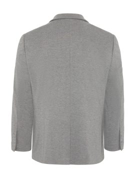 Lt Grey Boys Plus Size Sturdy Fit Ultimate Comfort Stretch Suit Jacket <br/> 36" – 44" Chest