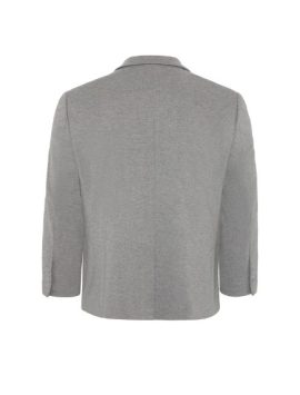 Lt Grey Boys Plus Size Sturdy Fit Ultimate Comfort Stretch Suit Jacket <br/> 36" – 44" Chest