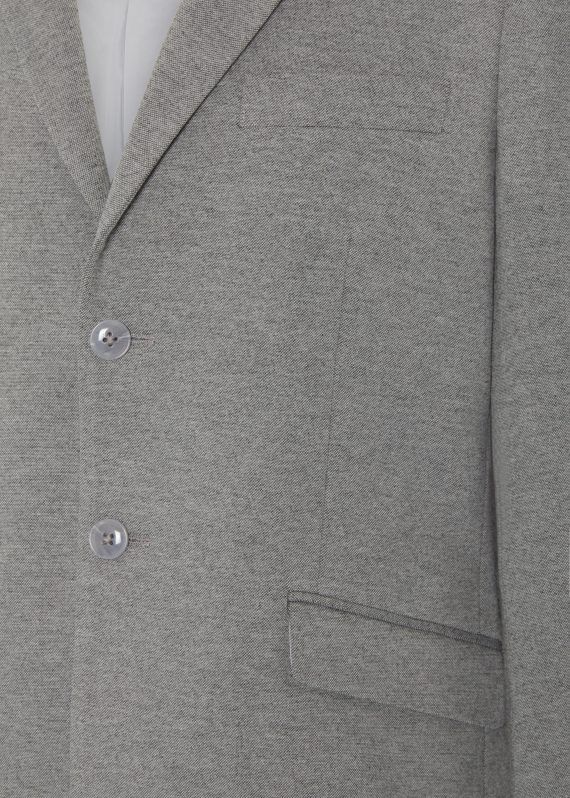 Lt Grey Boys Plus Size Sturdy Fit Ultimate Comfort Stretch Suit Jacket <br/> 36" – 44" Chest - Image 4