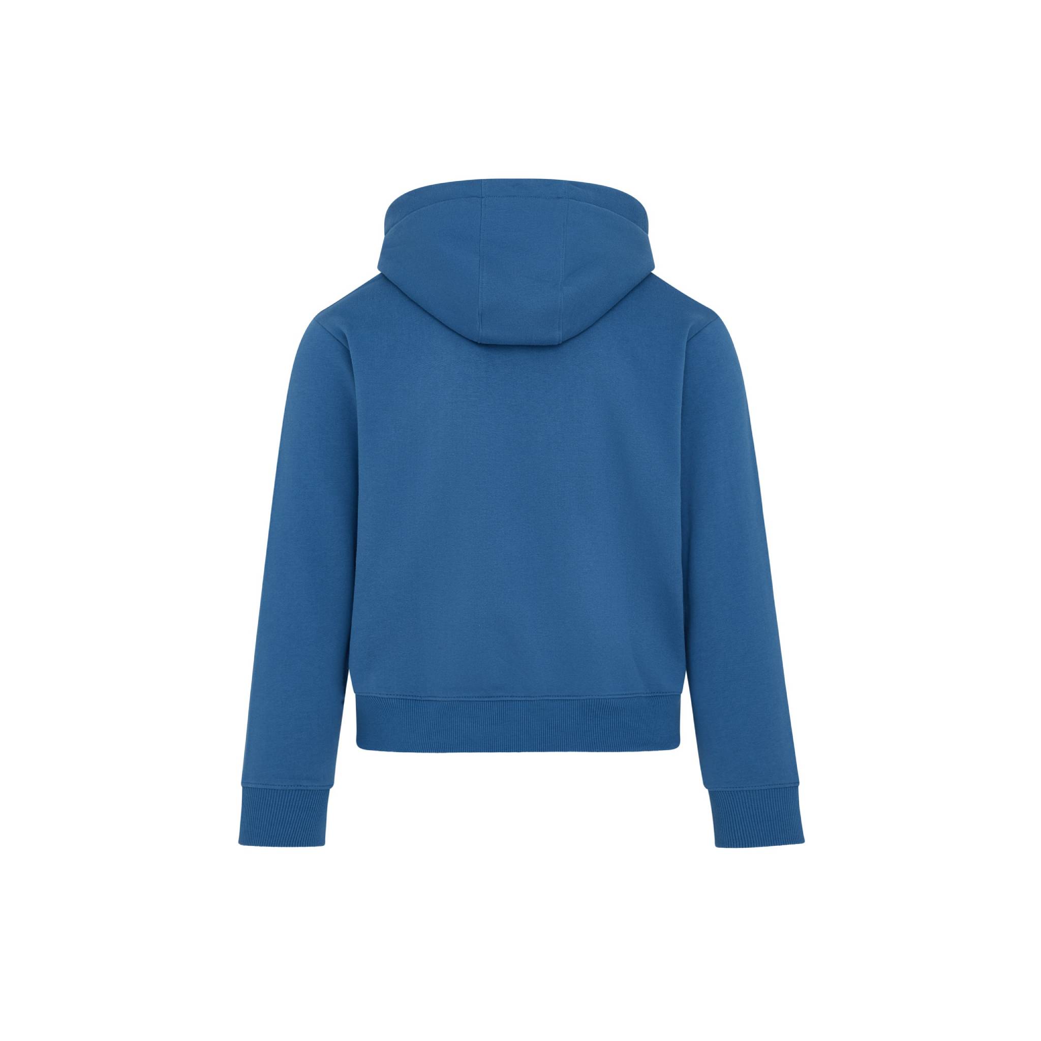 Royal Blue Boys Plus Size Sturdy Fit Cotton Rich Authentic Brush Back Zip-Up Hoodie <br/> 36” – 44” Chest - Image 2